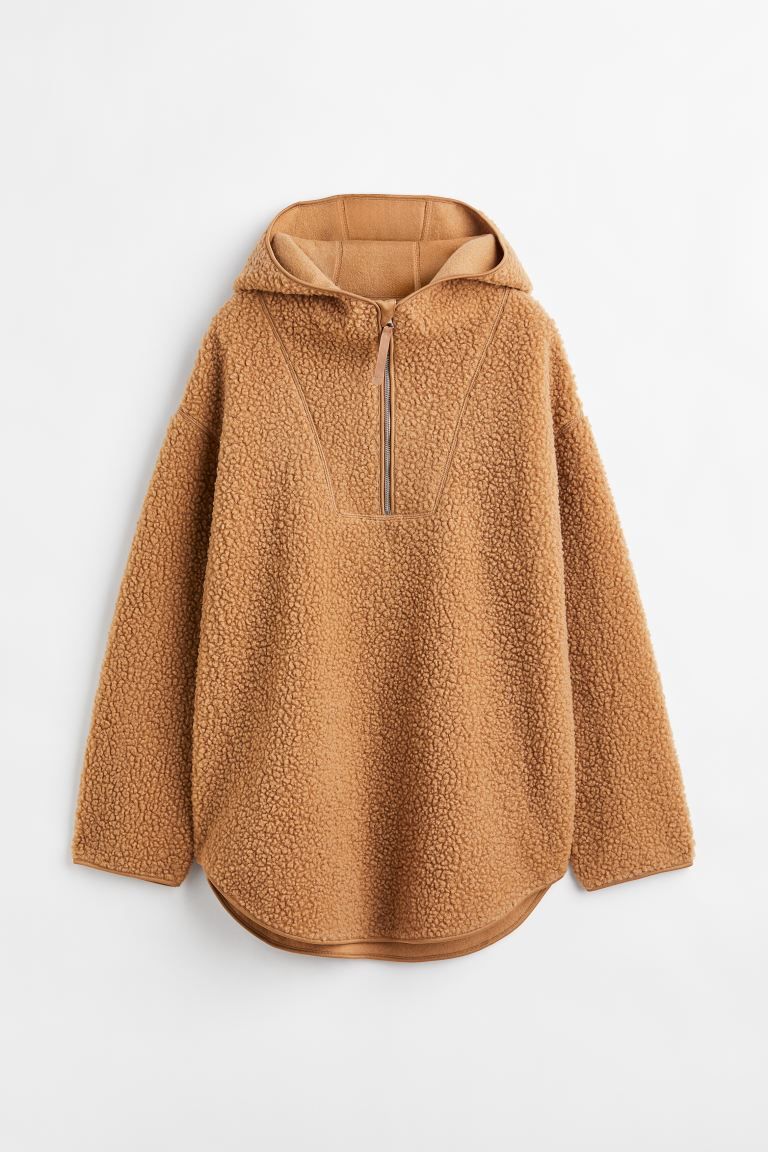 Oversized Fleece Hoodie | H&M (US + CA)