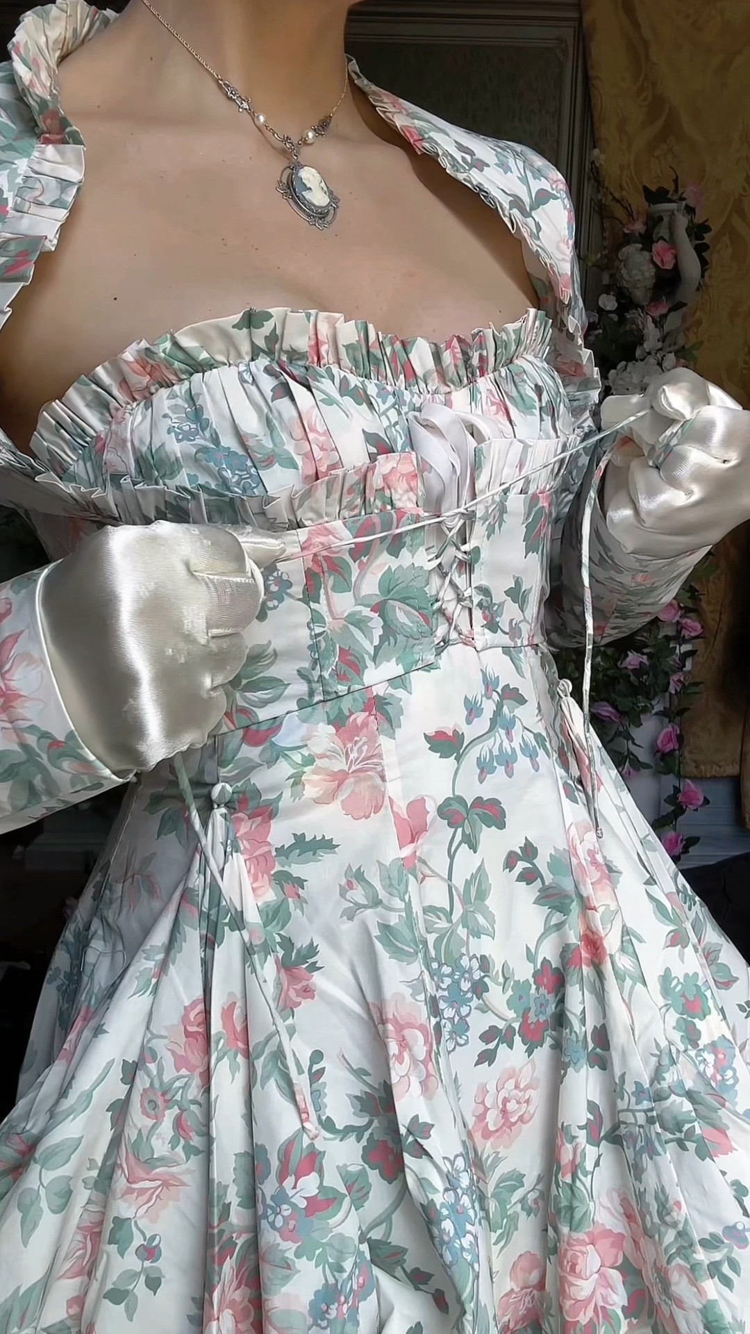 Trying on my new selkie dress from
the summer sale! Wearing an XS

#LTKStyleTip #LTKWedding #LTKSaleAlert