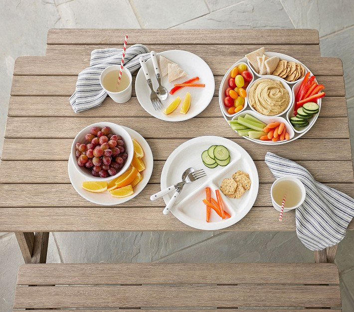 Larkin Dinnerware Collection | Pottery Barn Kids