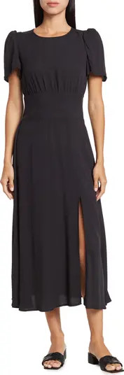 Jamie Print Open Back Short Sleeve Dress | Nordstrom Rack