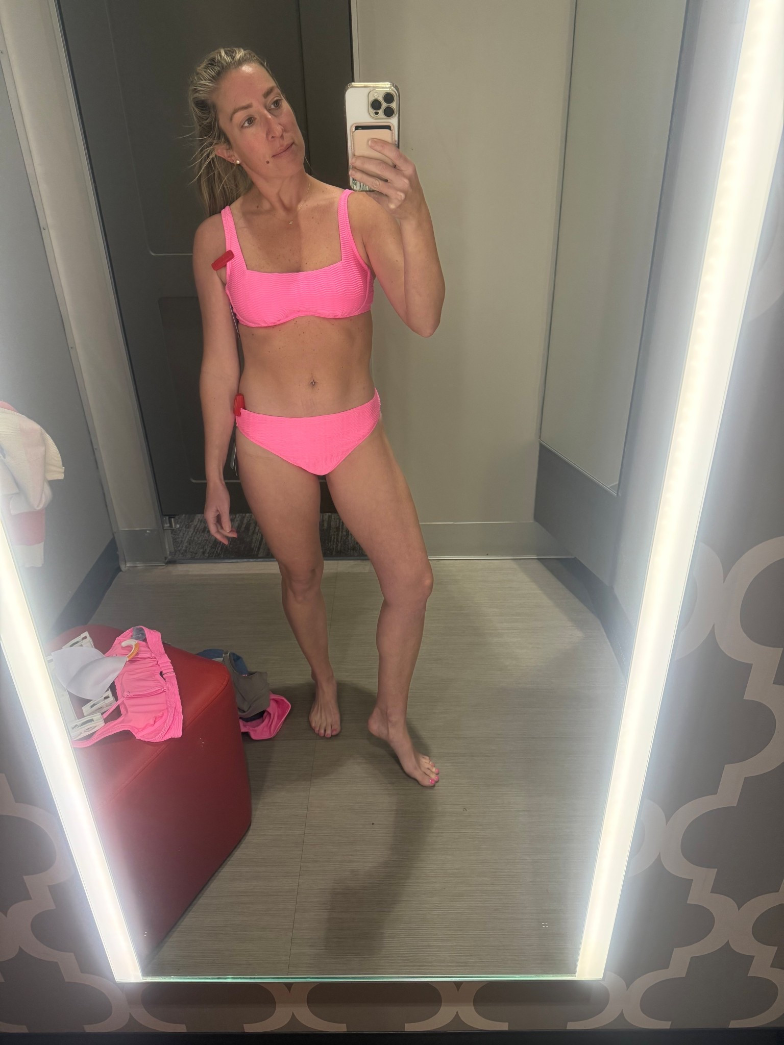 Every year I buy one new swimsuit and this is the one for this year! I am obsessed with these bottoms. The are the perfect cut! Right between too skimpy and grandma. Love how bright colors always make you look more tan too!

#LTKootd #LTKSwim #LTKSeasonal