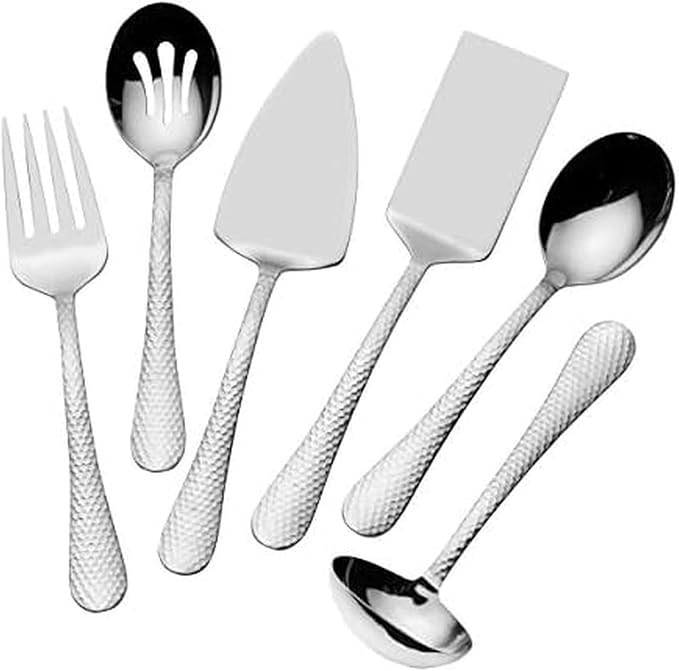 Gourmet Basics by Mikasa Fern Serving Set, 6-Piece | Amazon (US)