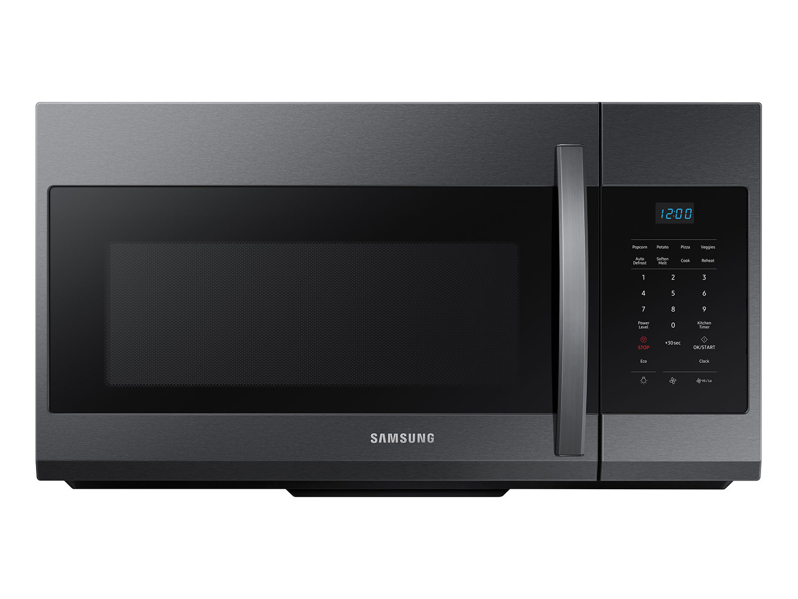1.7 cu. ft. Over-the-Range Microwave in Black Stainless Steel | Samsung