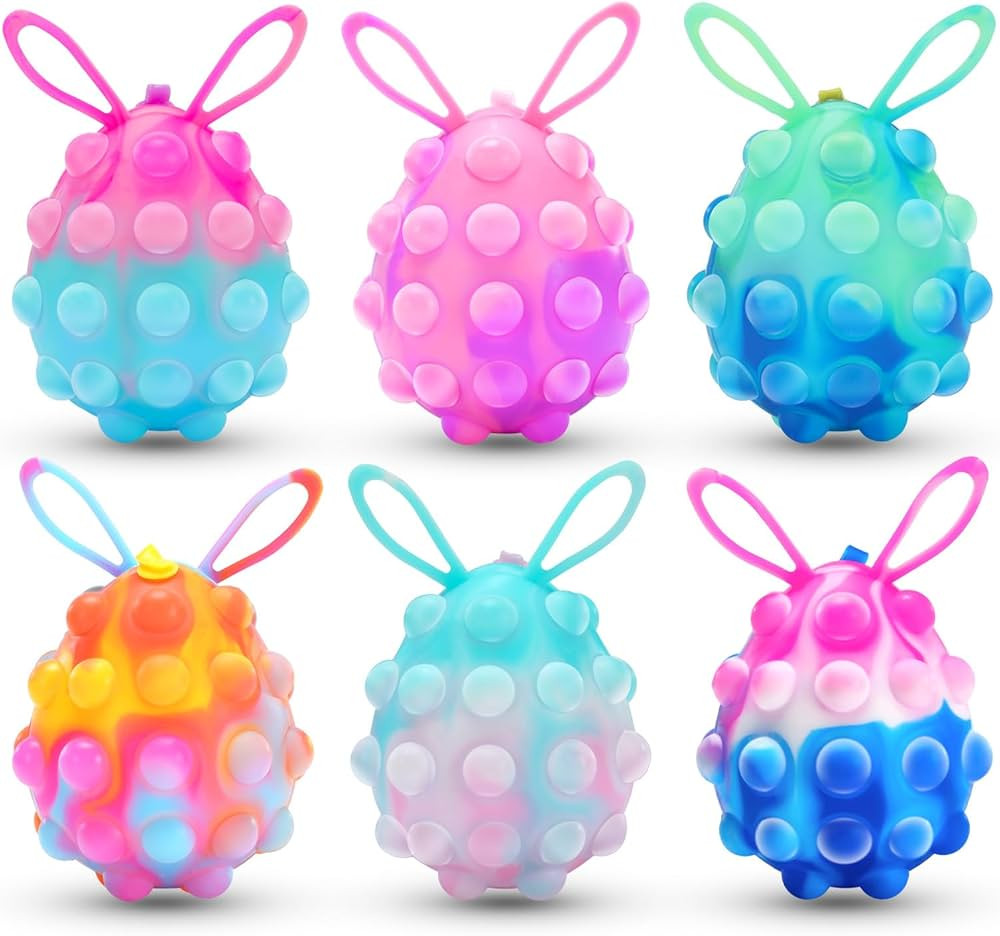 Pop Fidget Balls Easter Toys, Easter Basket Stuffers, Stress Balls Autism Sensory Toys Gifts for ... | Amazon (US)