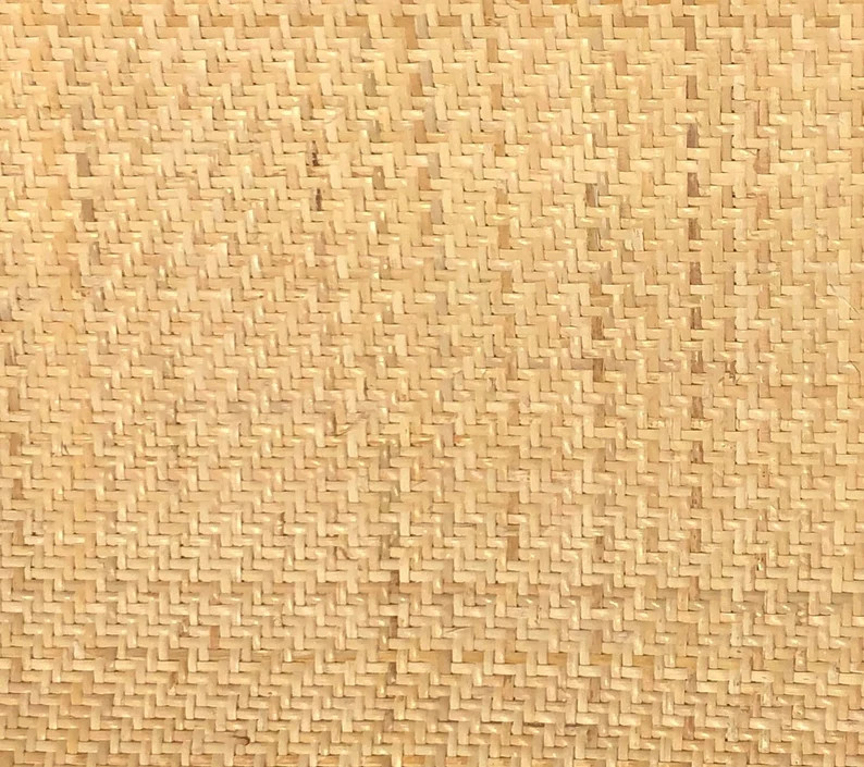 24 Inch Width Natural Rattan Herringbone Weave Cane | Etsy (US)