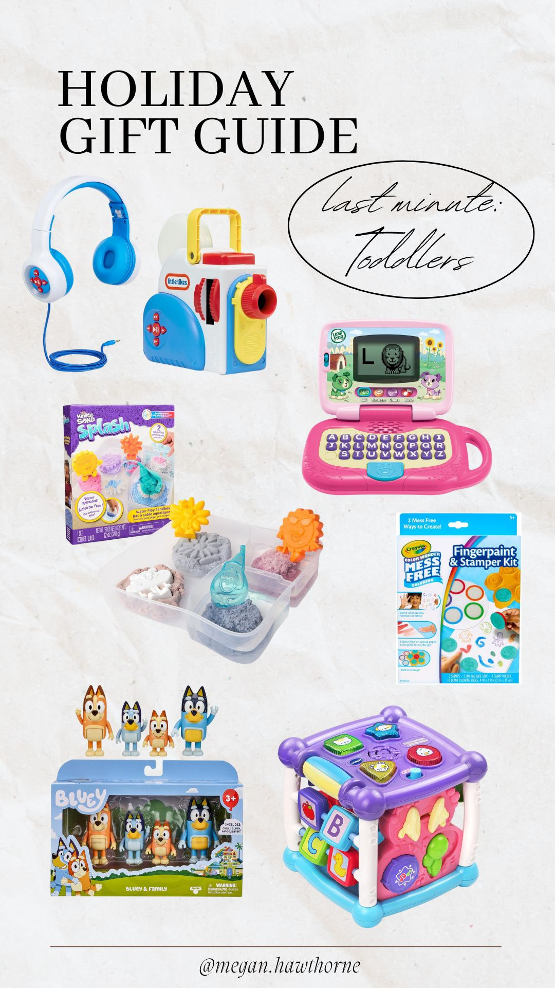 Last minute holiday gifts for toddlers all from Amazon with delivery before Christmas if you order today!  

 #LTKGiftGuide #LTKHoliday #LTKKids