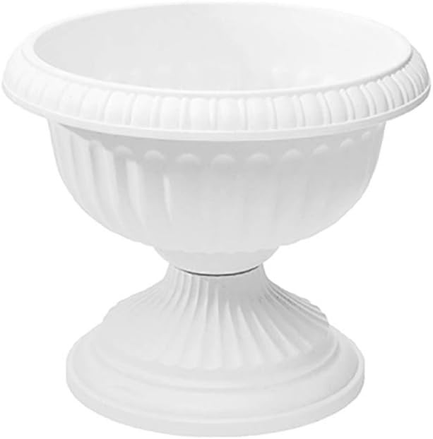 Grecian Urn Planter, White, 12-Inch | Amazon (US)