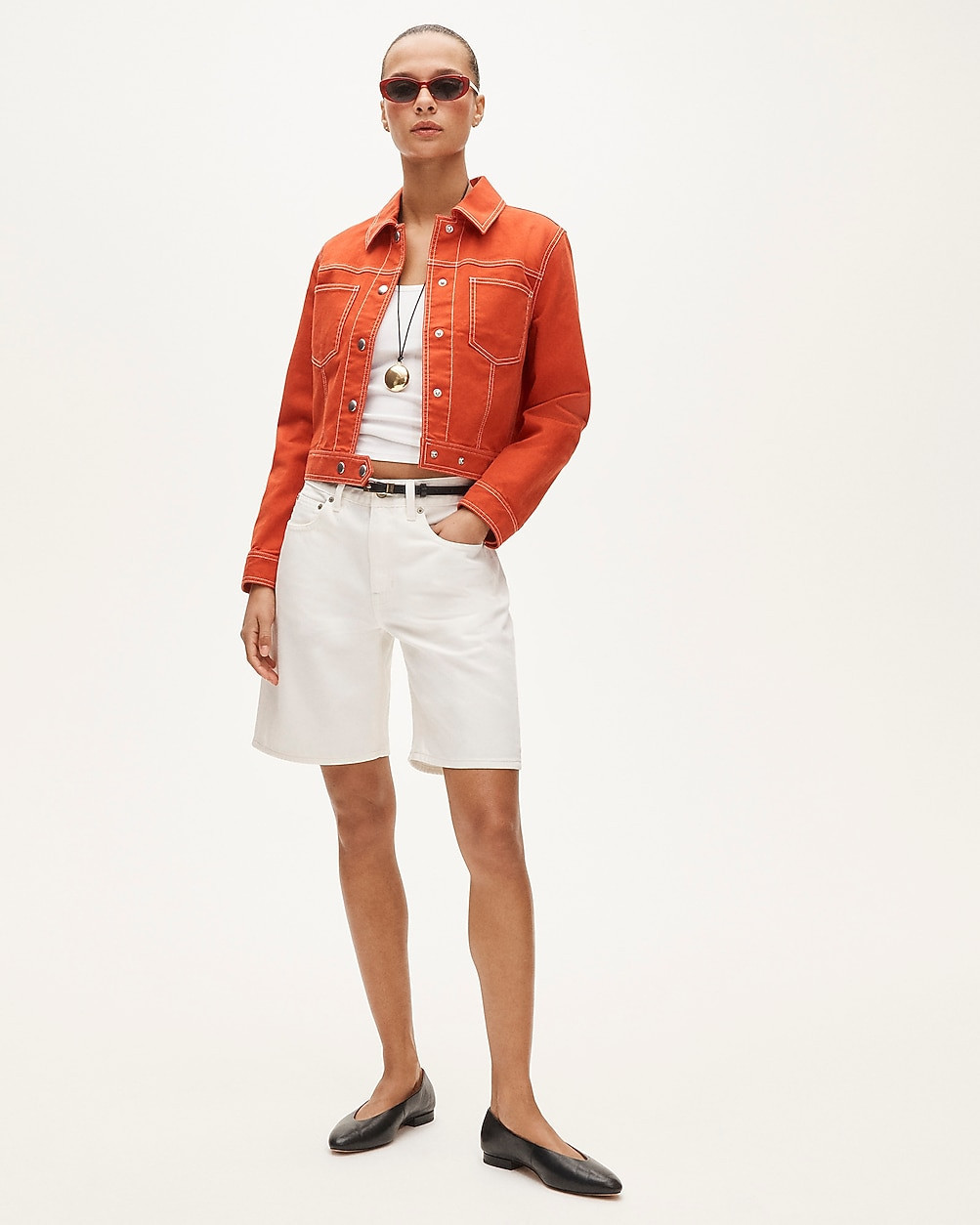 Denim bermuda short | J. Crew US