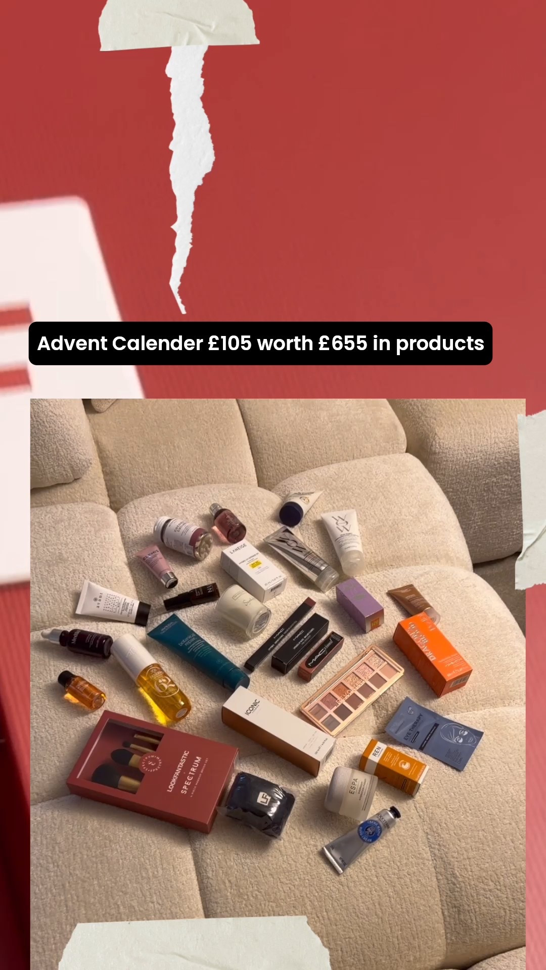 Fantastic beauty Advent Calendar £105 worth £655 in high end beauty products 🫶🏽 Great gift idea too #adventcalendar #gifts #Christmas #christmasgifts 

#LTKfestive #LTKbeauty #LTKwinter