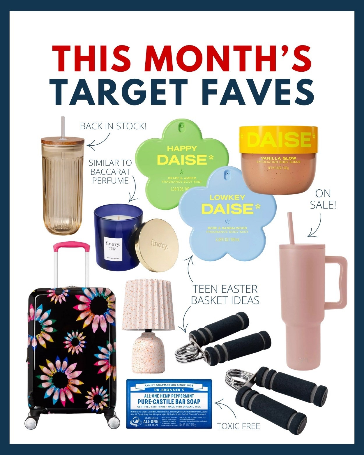 Our team shared a few of their favorite buys from Target this month. From Collin’s $7 lamp to Easter basket ideas for teens - you don’t want to miss these! 😍🐰

#LTKSaleAlert #LTKFindsUnder50 #LTKSpringSale