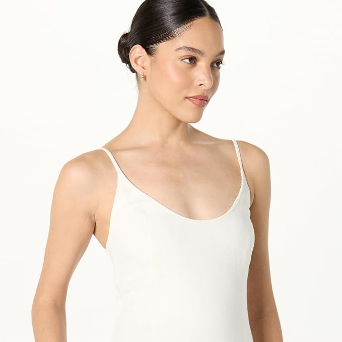 The Drop Women's Luna Scoop Neck Linen Maxi Dress | Amazon (US)