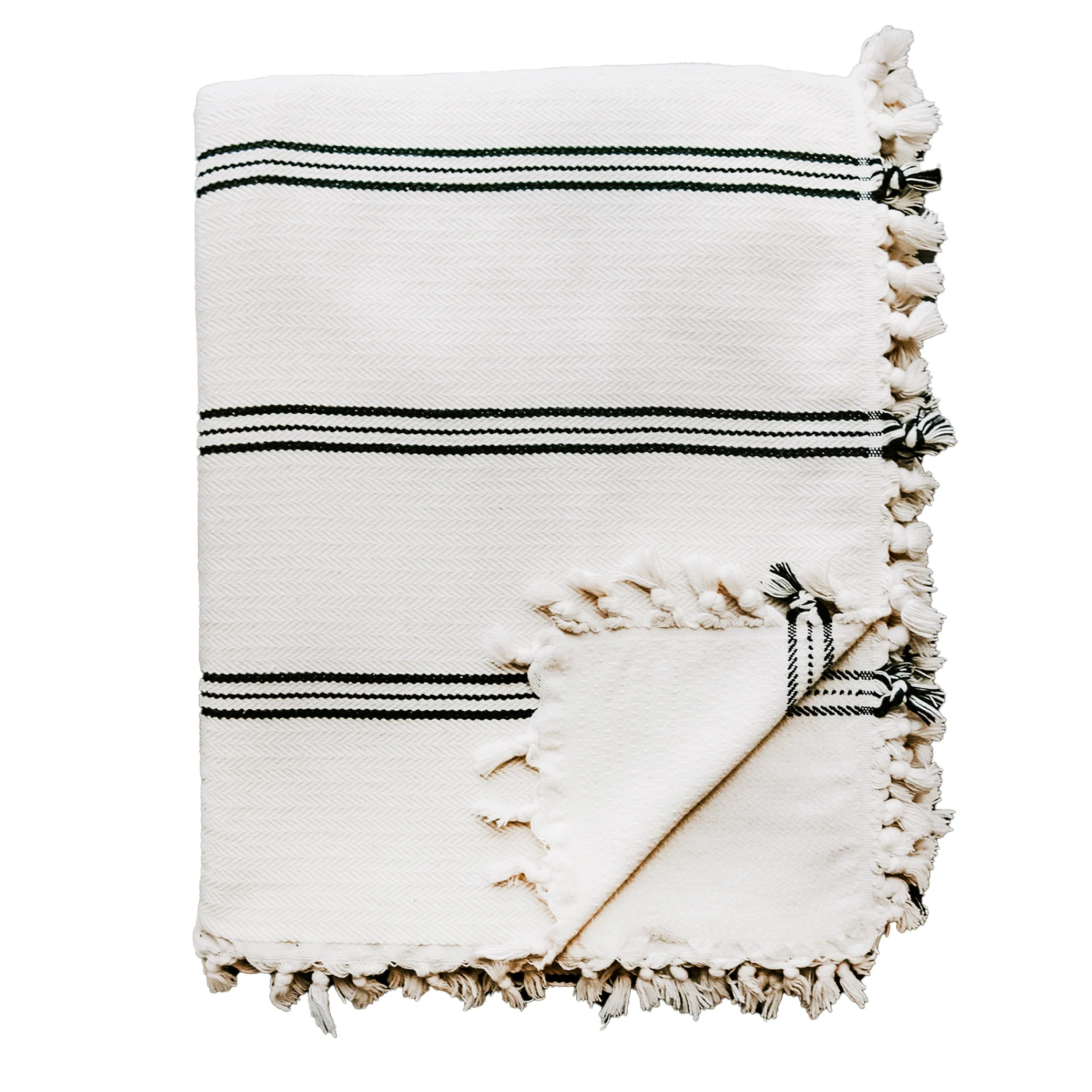 Taylor Turkish Blanket - Three Stripe | Sweet Water Decor, LLC