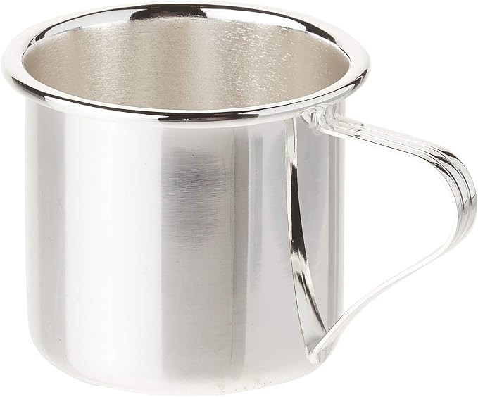 Elegance Silver-Plated Keepsake Baby Cup – Classic Heirloom Gift for Baptism & Christening | Amazon (US)