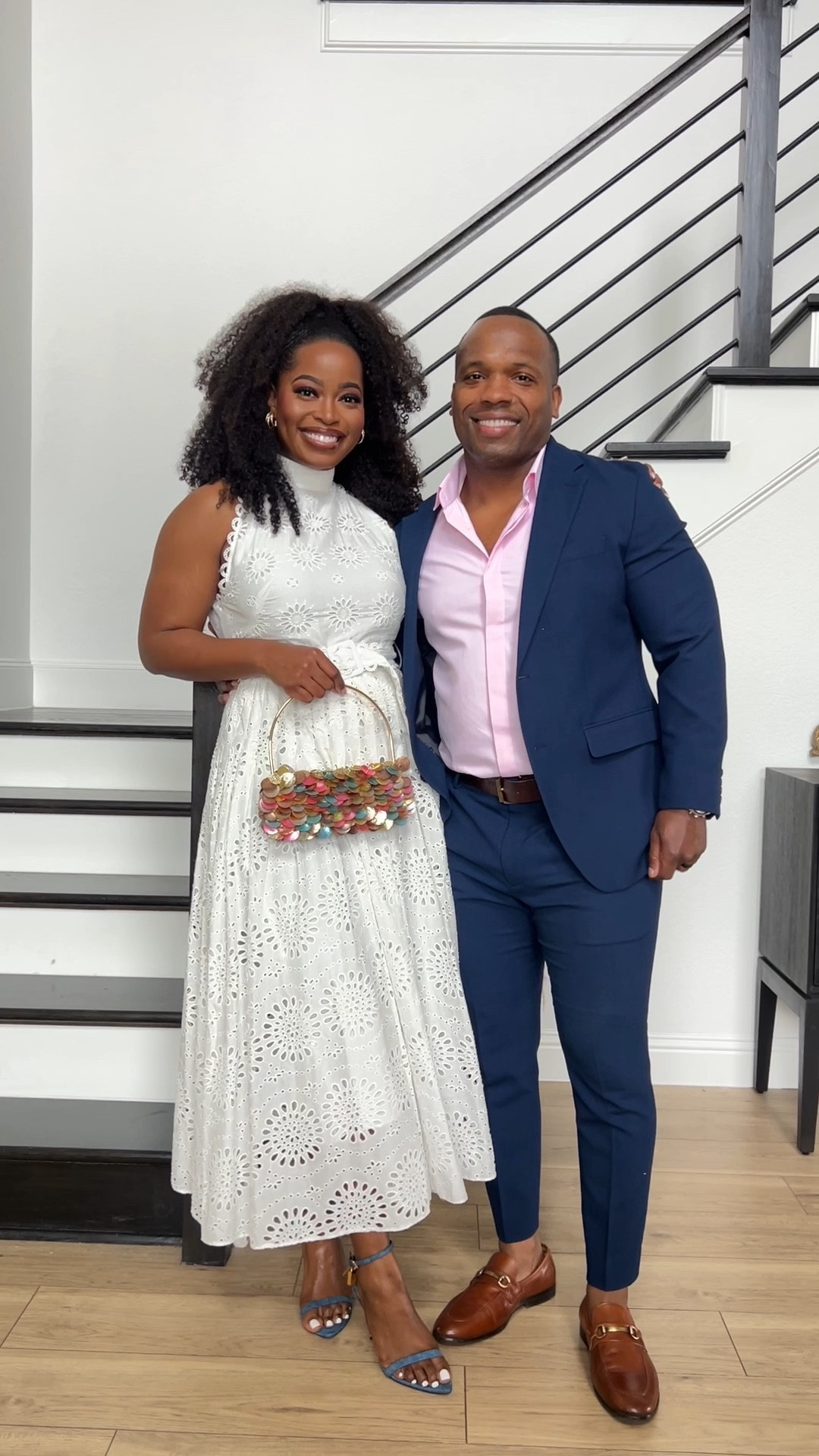 Shop our couples outfit for spring💐 White embroidered maxi dress, navy blue suit and pink button down shirt for men 💕

#LTKfamily #LTKstyletip #LTKfit