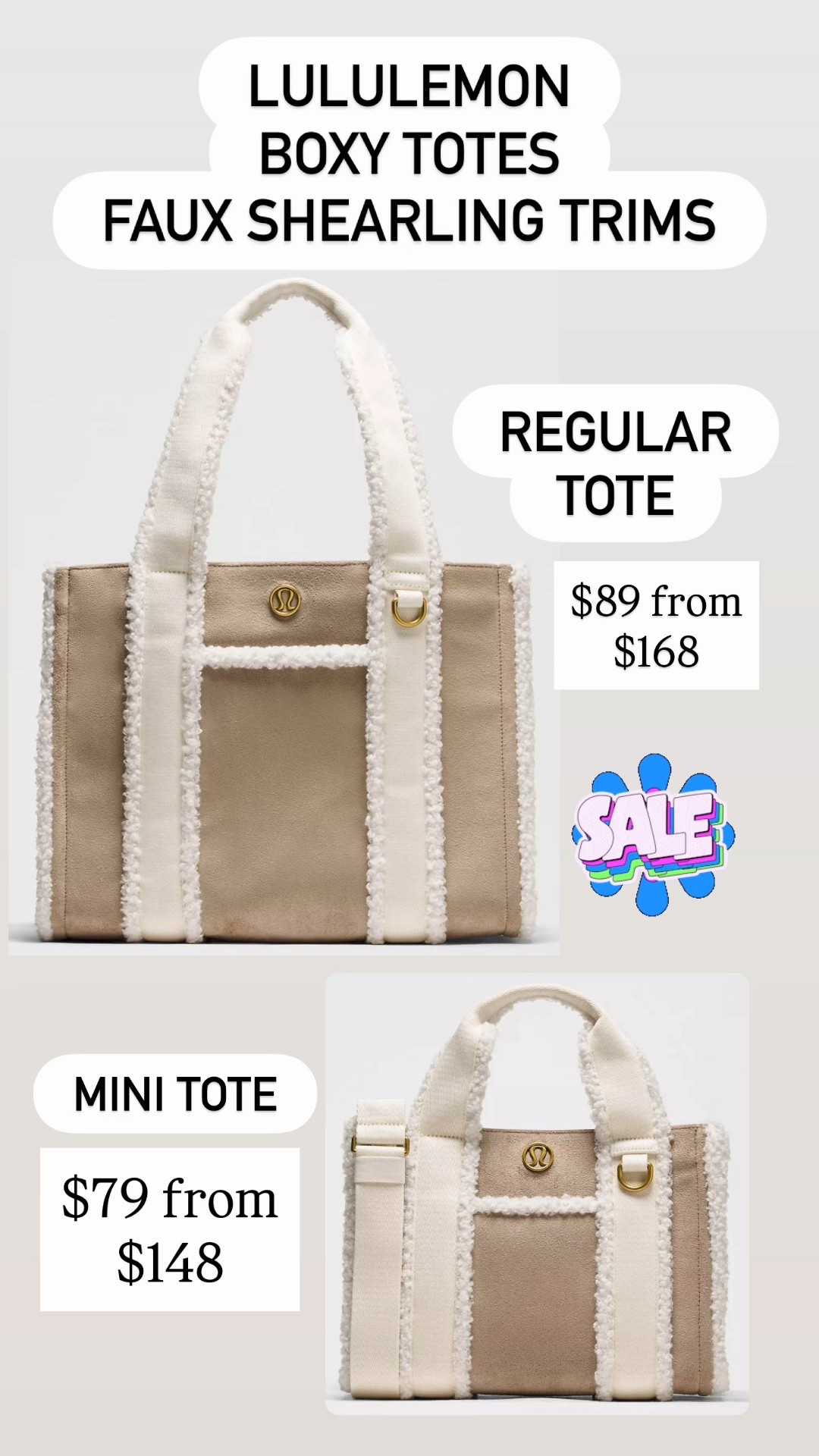 Lululemon Boxy Bag 4.5L
Faux Shearling Trims are on sale 

#LTKSaleAlert