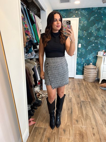 An amazon Thanksgiving outfit!! Wearing a Medium in the skirt and a Small in the top 🤎 

Thanksgiving outfit | amazon fashion | holiday looks | amazon finds

#LTKSeasonal #LTKfindsunder50 #LTKHoliday