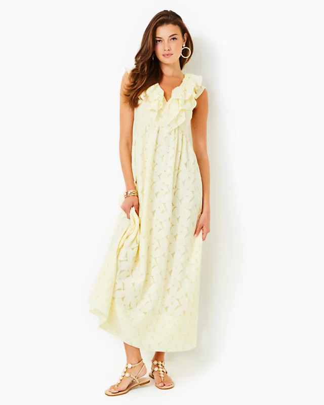 Ritamarie Ruffle Maxi Dress | Lilly Pulitzer
