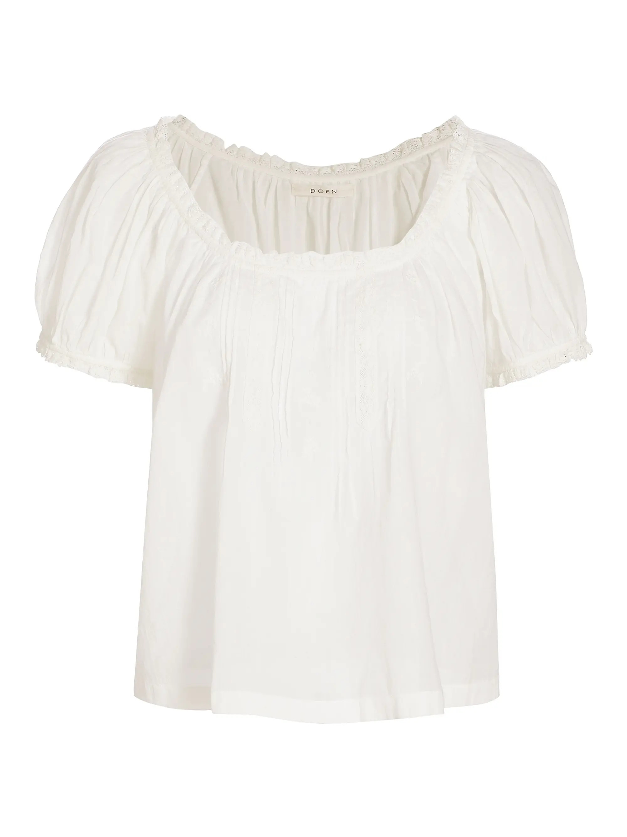 Shop DÔEN Frederica Cotton Top | Saks Fifth Avenue | Saks Fifth Avenue