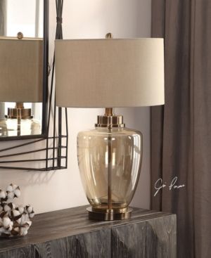Uttermost Amadore Amber Glass Lamp | Macys (US)