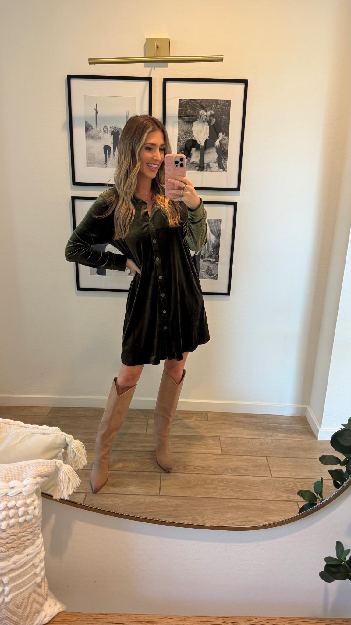 Thanksgiving outfit inspo!! Loving this velvet dress. Amazon for the win🙌🏼

Dress
Holiday outfit 
Velvet long sleeve dress 

#LTKHoliday #LTKSeasonal #LTKFindsUnder50