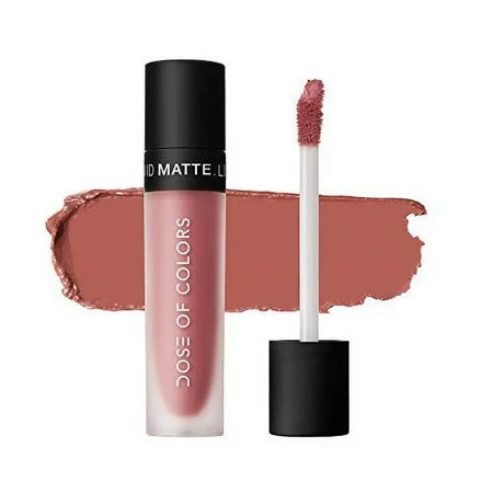 Dose of Colors - Liquid Matte Lipstick - Truffle, 0.16oz | Walmart (US)