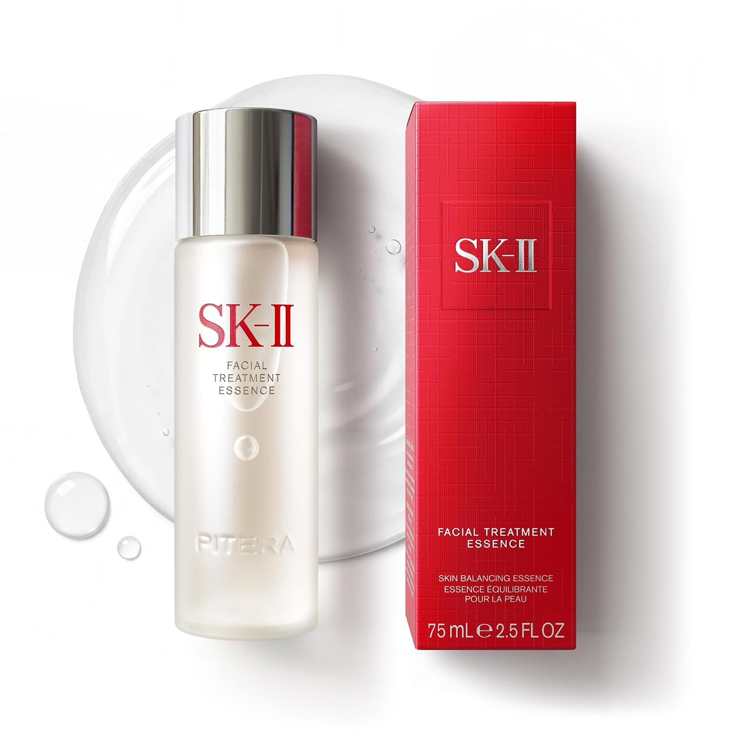 SK-II Facial Treatment Essence - Anti-Aging Essence Skincare to Help Reduce the Appearance of Fine Lines & Wrinkles - Visibly Refines Texture & Improves Firmness & Dark Spots | Amazon (US)