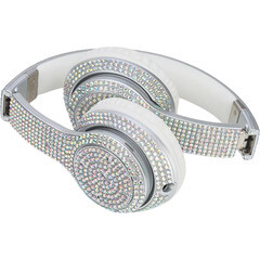 Iridescent Bling Headphones with LED Speakers - Wireless Express Musical | Maisonette | Maisonette