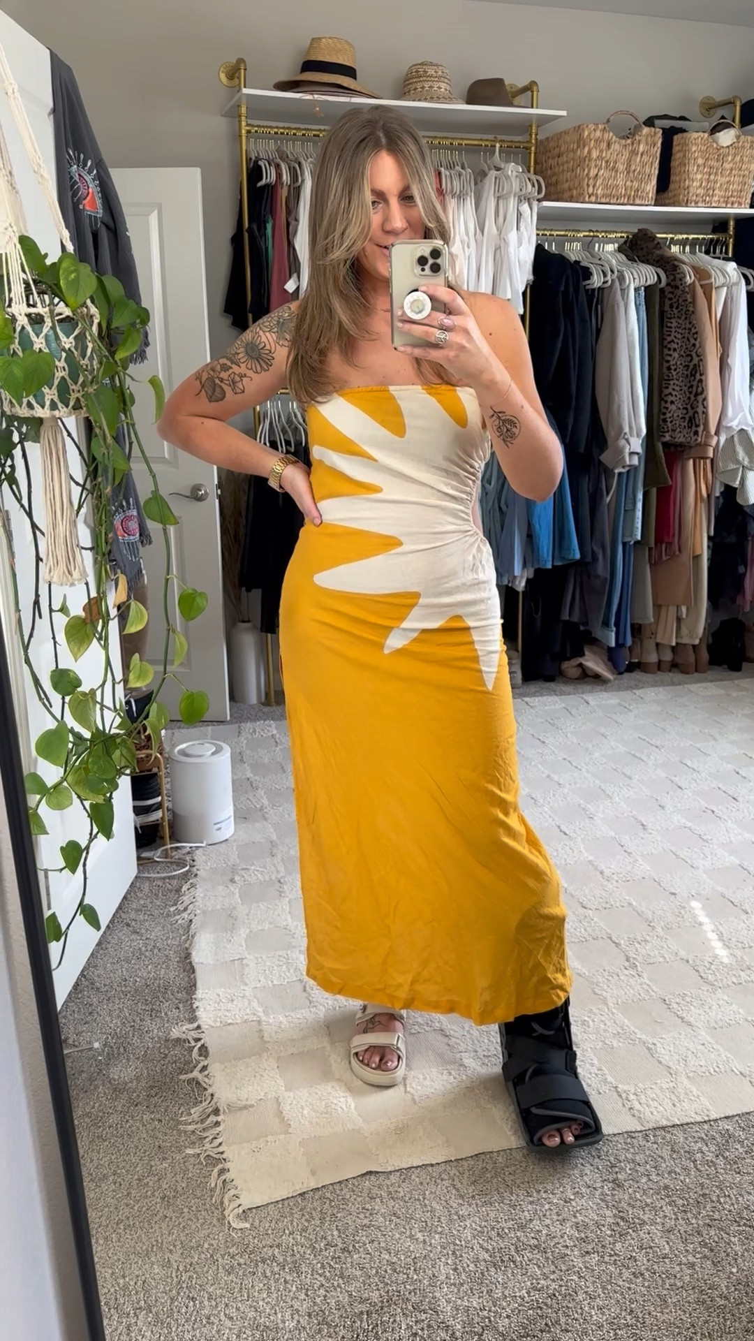 Wearing a medium 

#LTKTravel #LTKOver40 #LTKMidsize