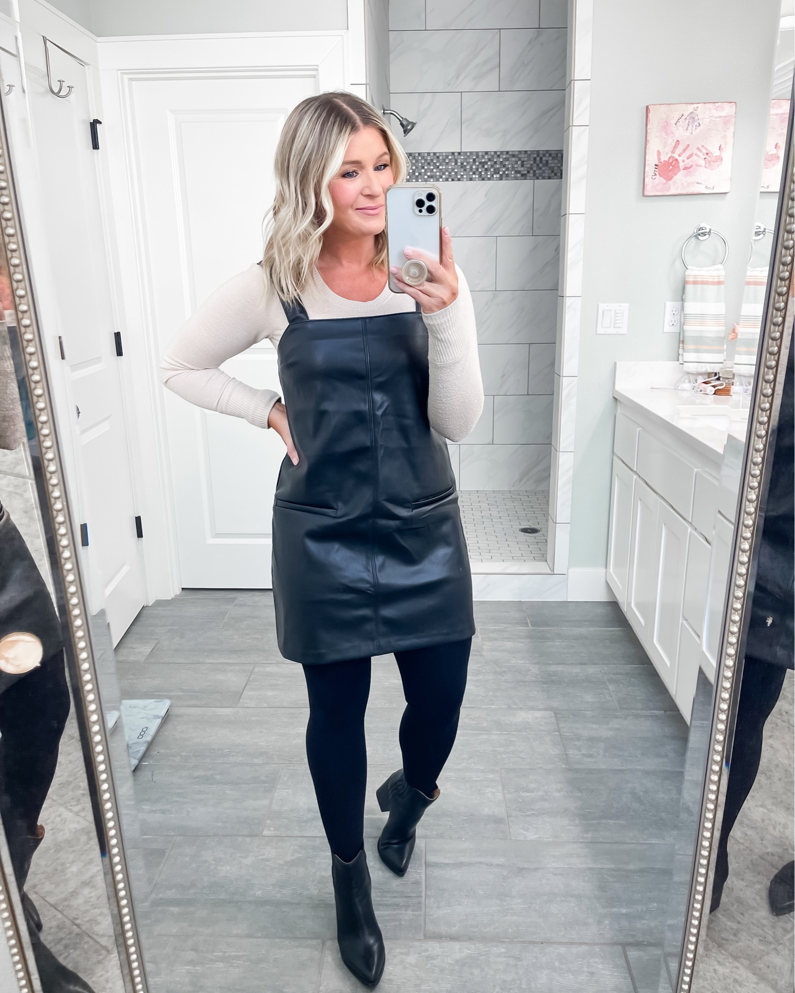 navy blue dress for baby girl Cilla on LTK