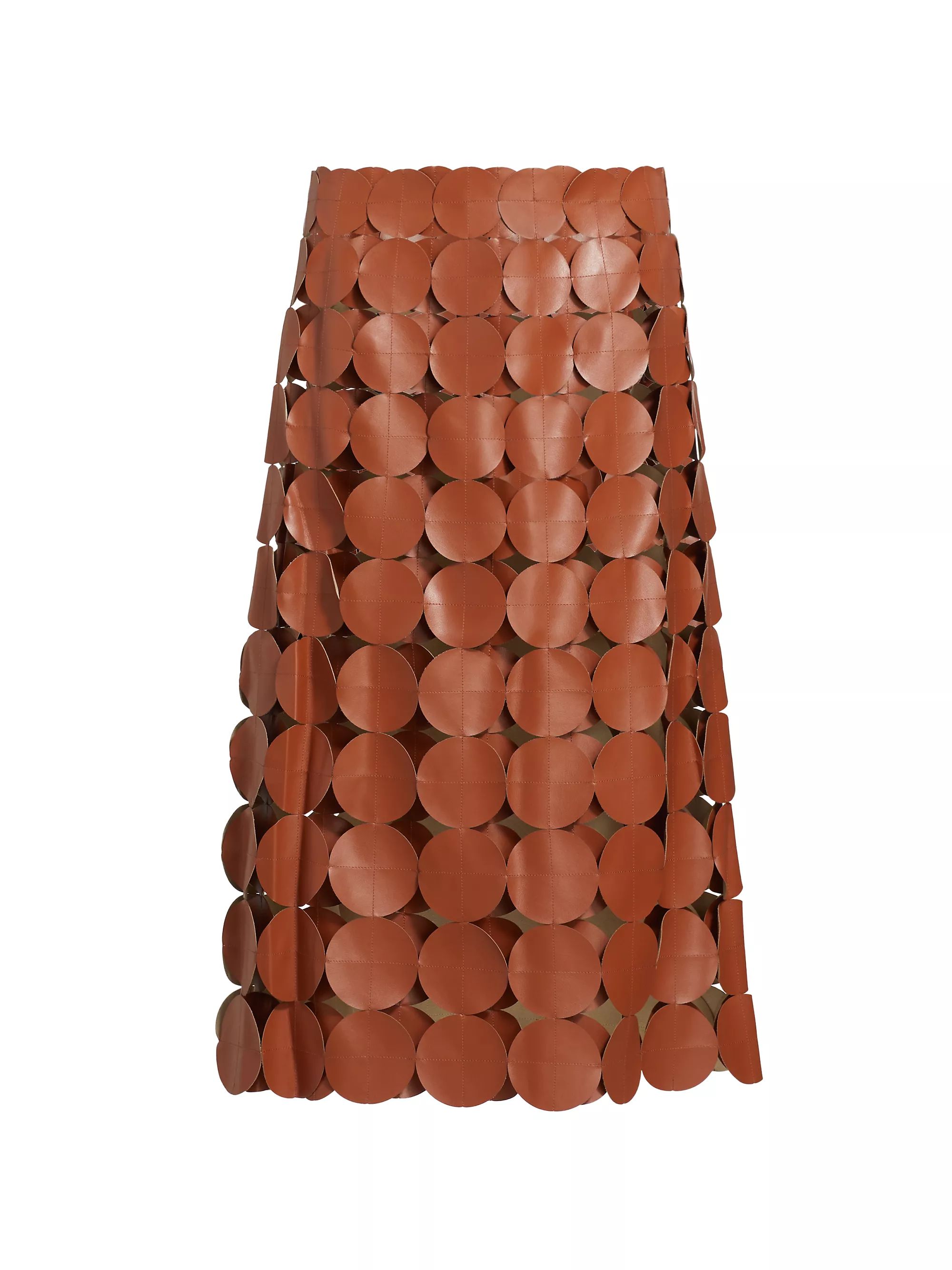 A.W.A.K.E. ModeVegan Leather Circle Midi-Skirt | Saks Fifth Avenue