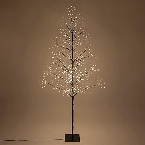 7 Ft Black Fairy Light Tree Fall Decor LED Tree Home Decor with 930 Warm White LED Fairy Lights | Amazon (US)