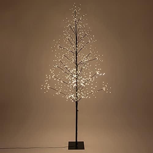7 Ft Black Fairy Light Tree Fall Decor LED Tree Home Decor with 930 Warm White LED Fairy Lights | Amazon (US)