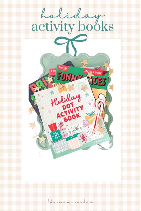 Holiday activity books 

#LTKHoliday #LTKSeasonal