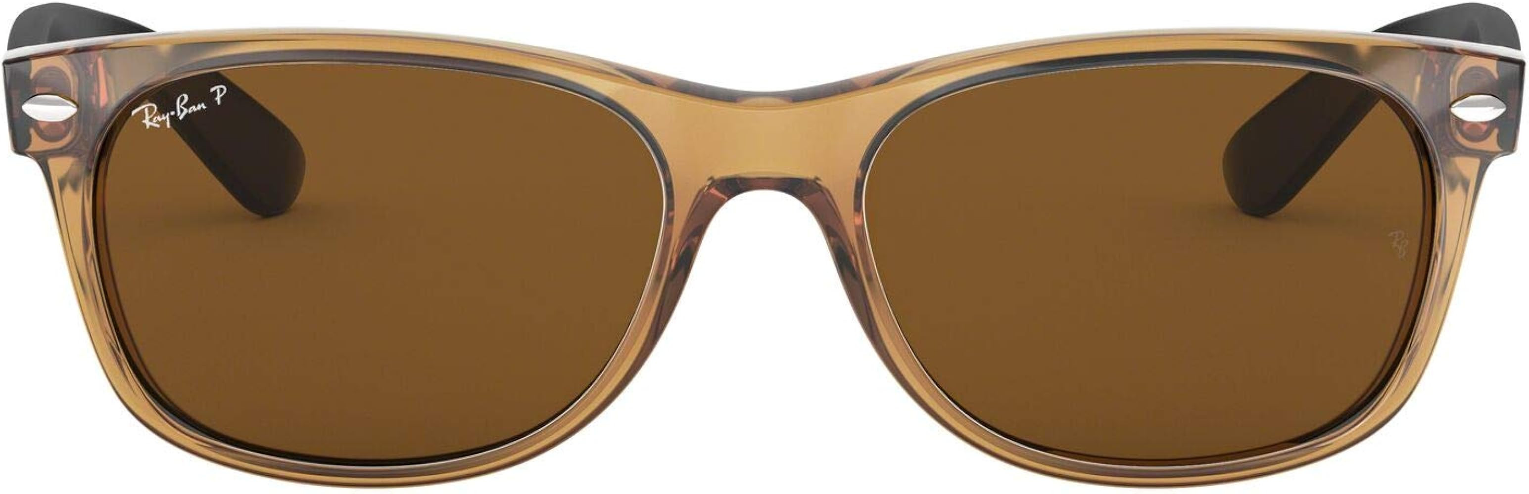 Ray-Ban RB2132 New Wayfarer Polarized Sunglasses | Amazon (US)