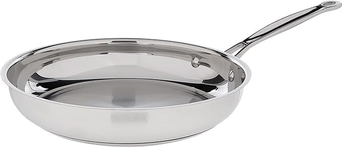 Cuisinart 10-Inch Open Skillet, Chef's Classic Stainless Steel Cookware Collection, 722-24 | Amazon (US)