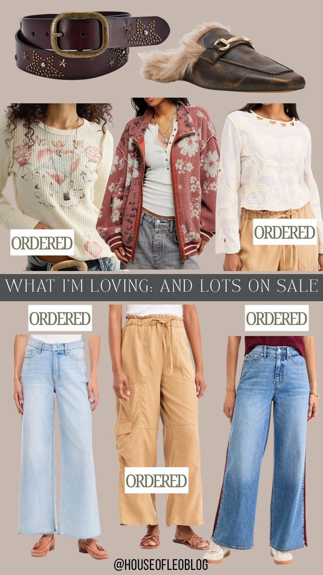 Lots on sale @macys. Cargo pants, wide leg, jeans, track jeans. Free people

#LTKSaleAlert