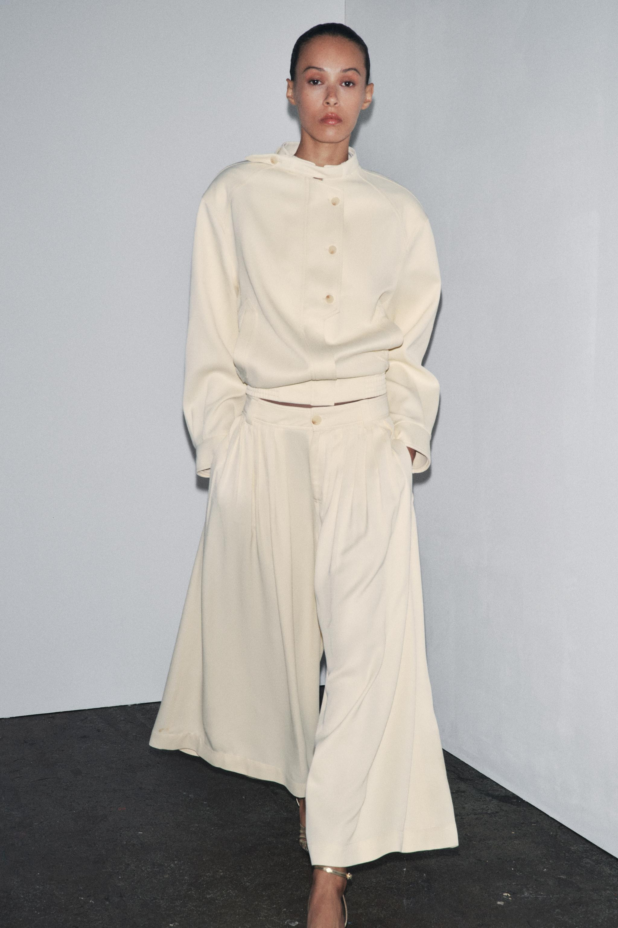 ZW COLLECTION BUTTONED JACKET | Zara UK