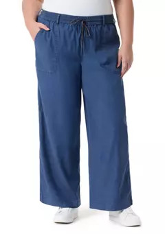 Gloria Vanderbilt Plus Size Wide Leg Pants | Belk