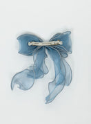 Linney Hair Bow Blue | Princess Polly US