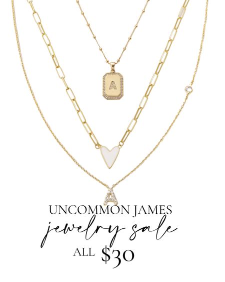 @uncommonjames makes some of my favorite go to necklaces and right now several of them are on sale for $30

#uncommonjames #necklace #initial #sale #accessories #silverandgold

#LTKFindsUnder50 #LTKSaleAlert #LTKStyleTip