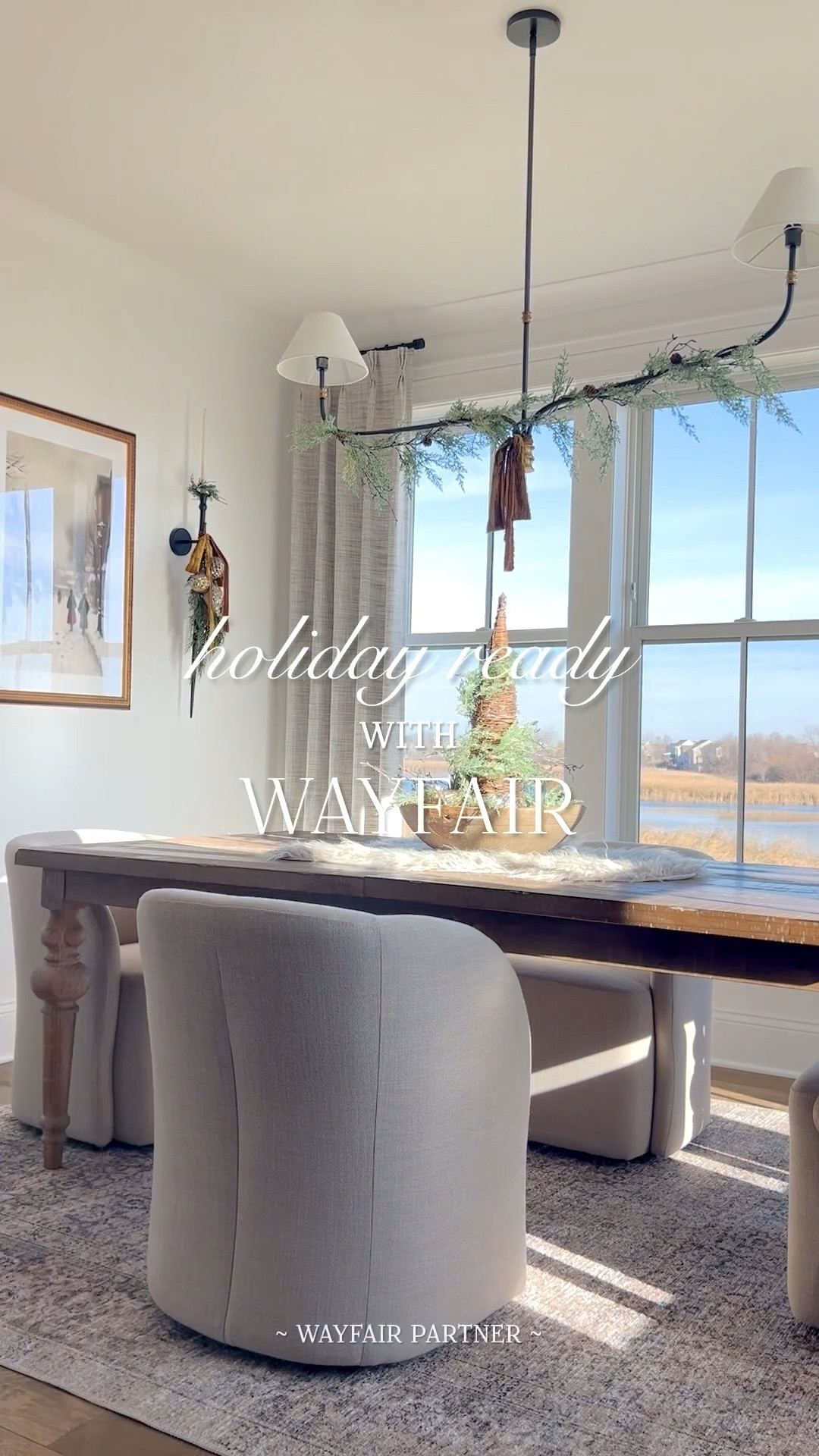 My dining room is holiday ready thanks to @Wayfair! 

A fur rug on your table is a cozy look for winter and the holidays. I created this easy table centerpiece with a pre-lit cone tree I found on Wayfair. Wrap a garland around it and add a touch of glam or sparkle with ornaments. My table, chairs, candle sconces and twig trees are all from Wayfair. These chairs roll easily and are so comfy!

Have you started to deck your halls or do you need a holiday refresh? Be sure to check out Wayfair!

#ad #wayfairpartner #wayfair


#LTKHoliday #LTKSeasonal #LTKHome