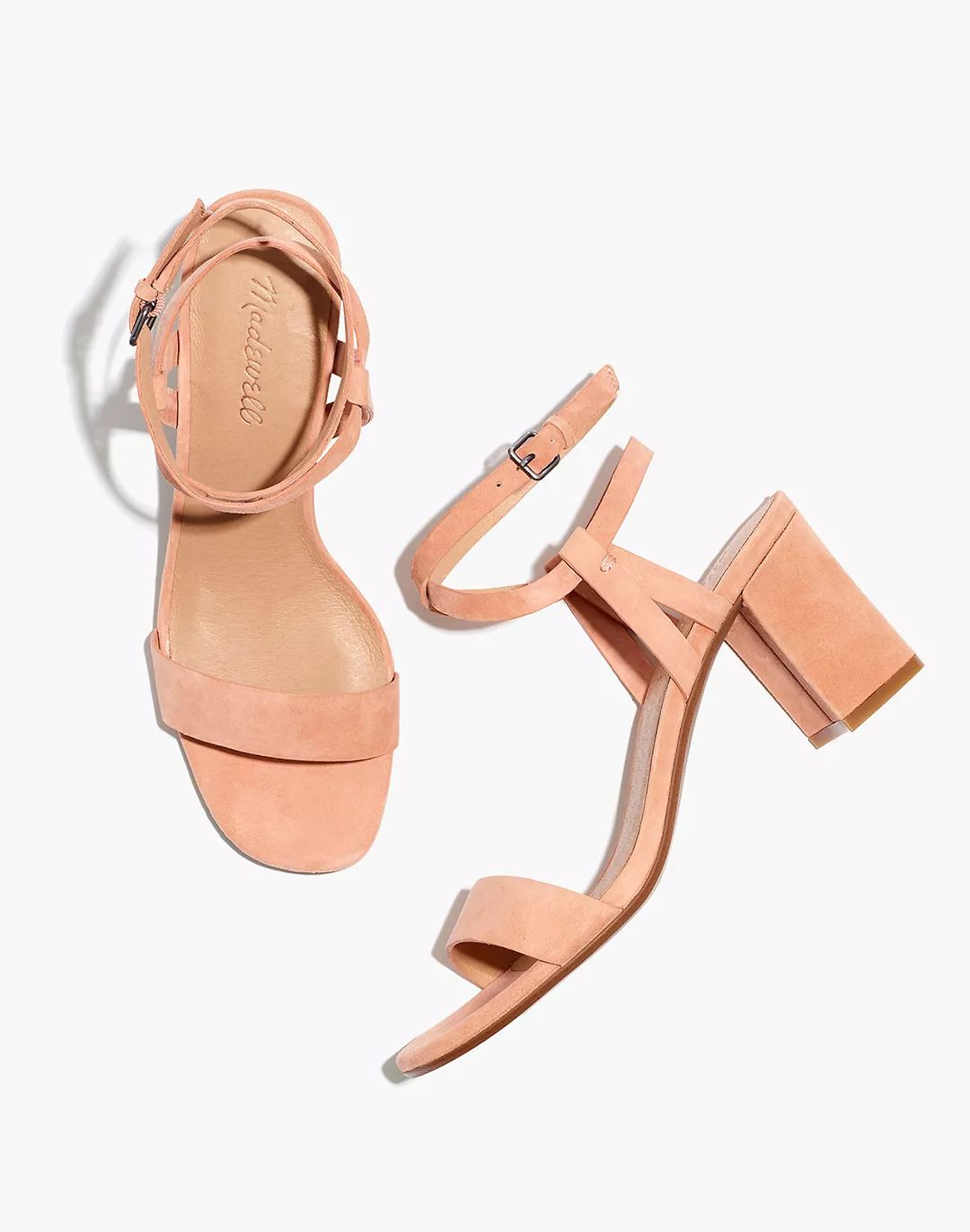 The Loli Ankle-strap Sandal in Suede | Madewell