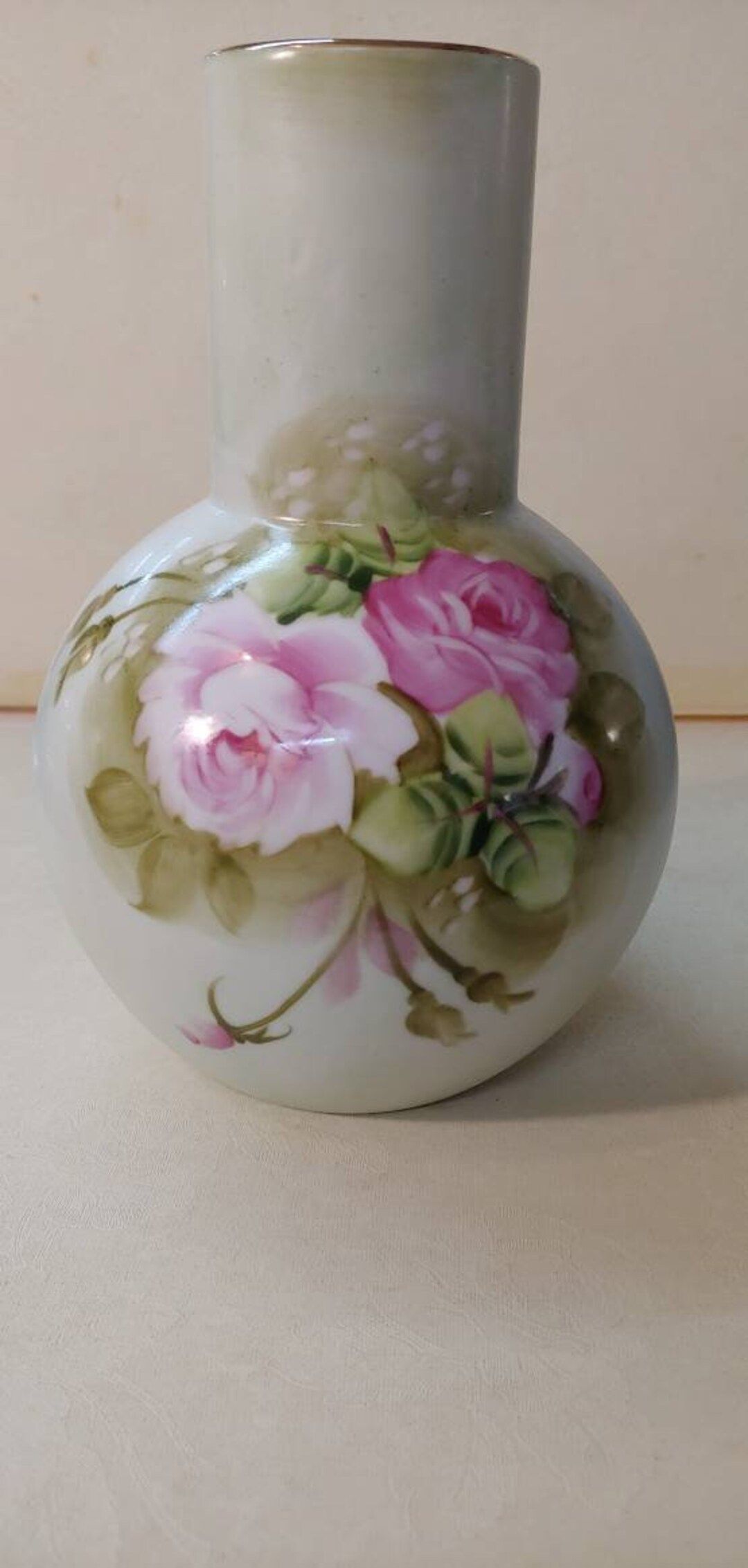 Lefton Hand Painted Water Vase/carafe 1266 - Etsy | Etsy (US)