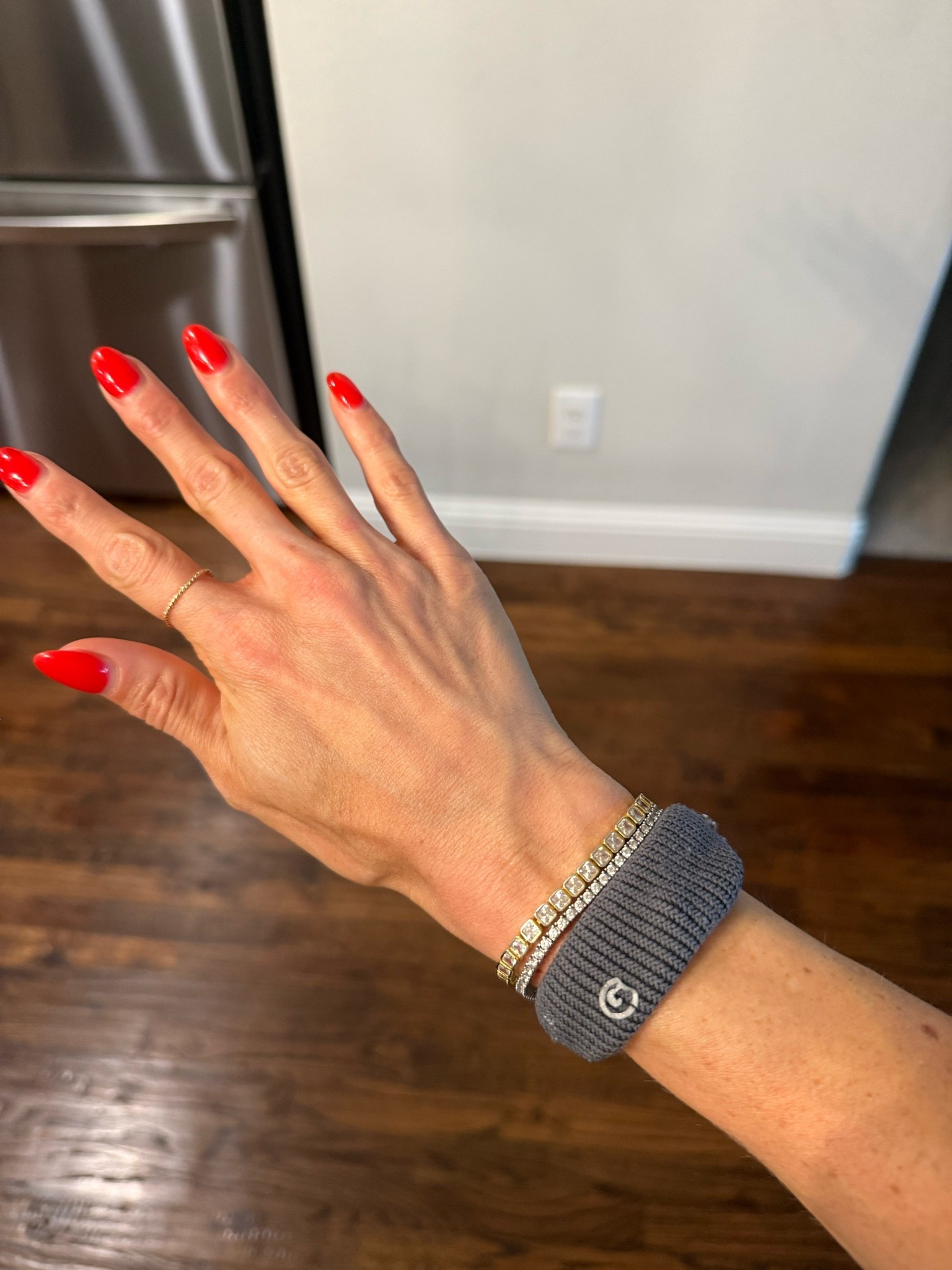 Hair tie hack I use to protect bracelets
