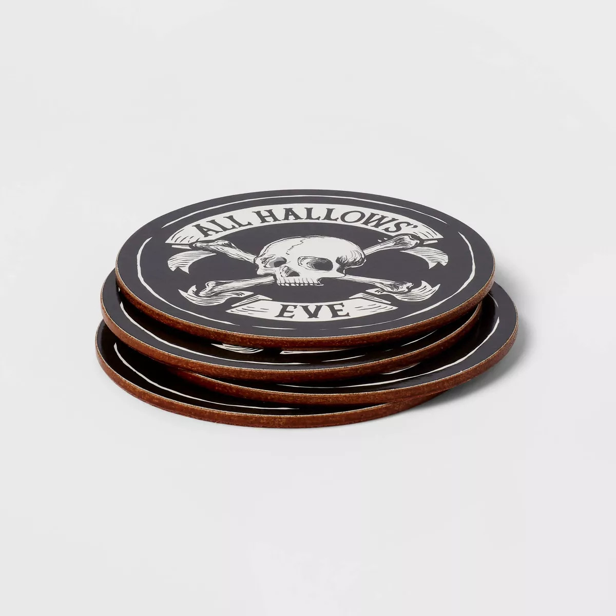 4pk Halloween Cork Coasters 'All Hallow's Eve' - Threshold™ | Target
