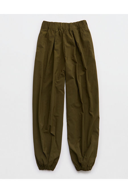 OFFLINE By Aerie Nice Moves Balloon Pant Women's Military Green M Long | Aerie