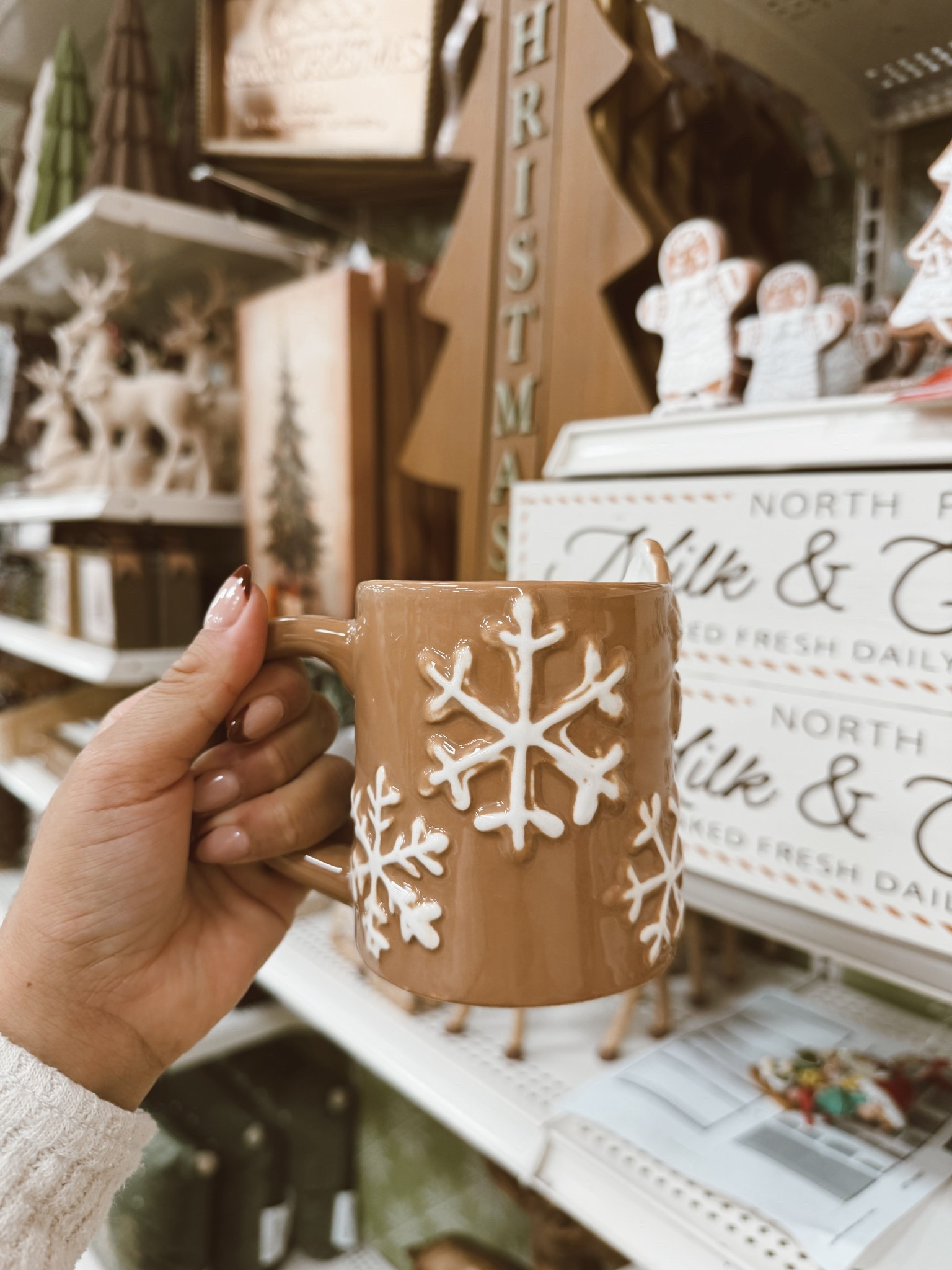 Snowflake mug 

#LTKSeasonal #LTKHoliday #LTKHome