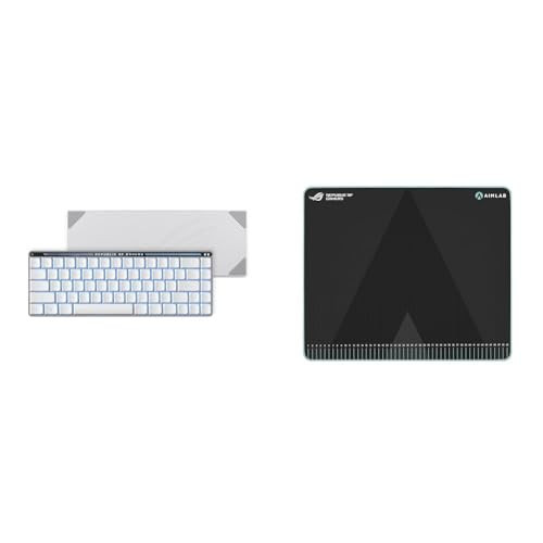 ASUS ROG Falchion RX Low Profile 65% Wireless Gaming Keyboard and ROG Hone Ace Aim Lab Edition Gaming Mouse Pad Bundle | Amazon (US)