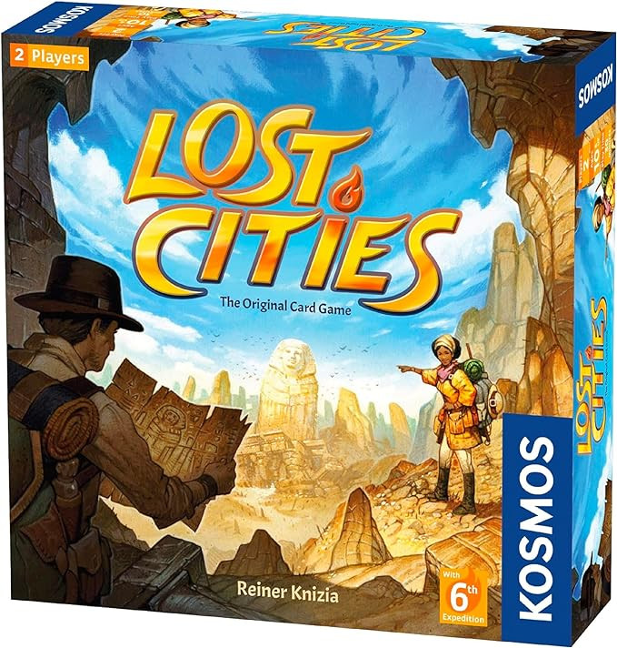 Lost Cities Card Game - with 6th Expedition | Amazon (US)