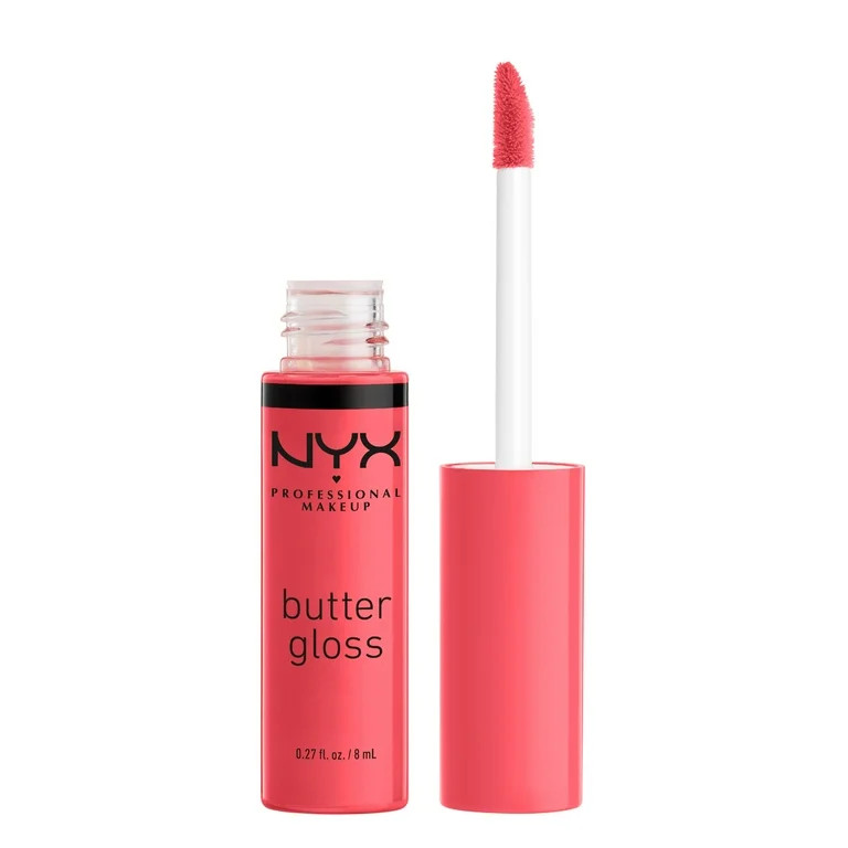 NYX Professional Makeup Butter Gloss, Non-Sticky Lip Gloss, Sorbet, 0.27 Oz | Walmart (US)